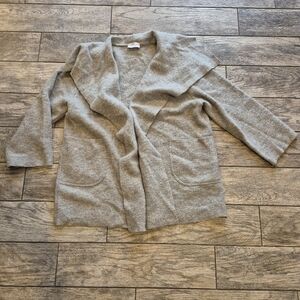 Eva Tralala Paris Wool Coat Lagenlook Gray OS Bubble Coat